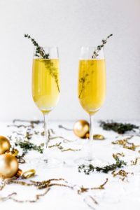 New Year Champagne Toast